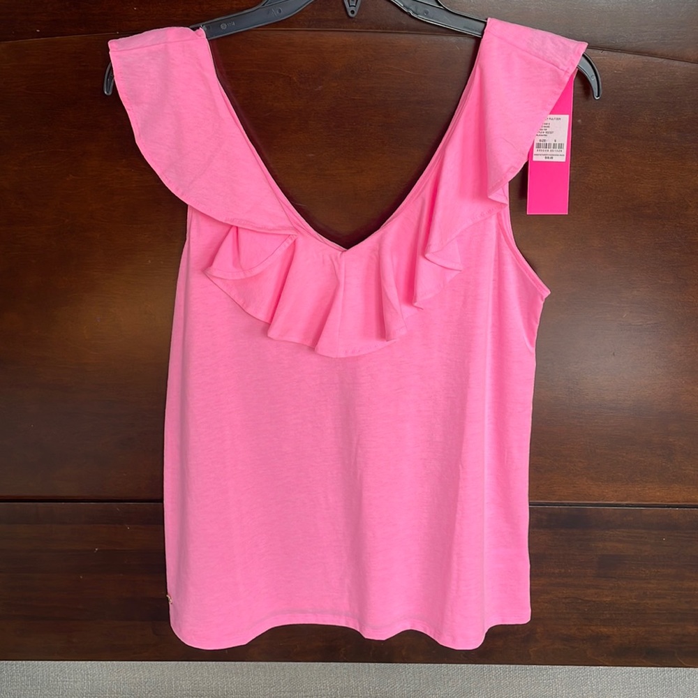 Lilly Pulitzer ruffled tank top NWT
